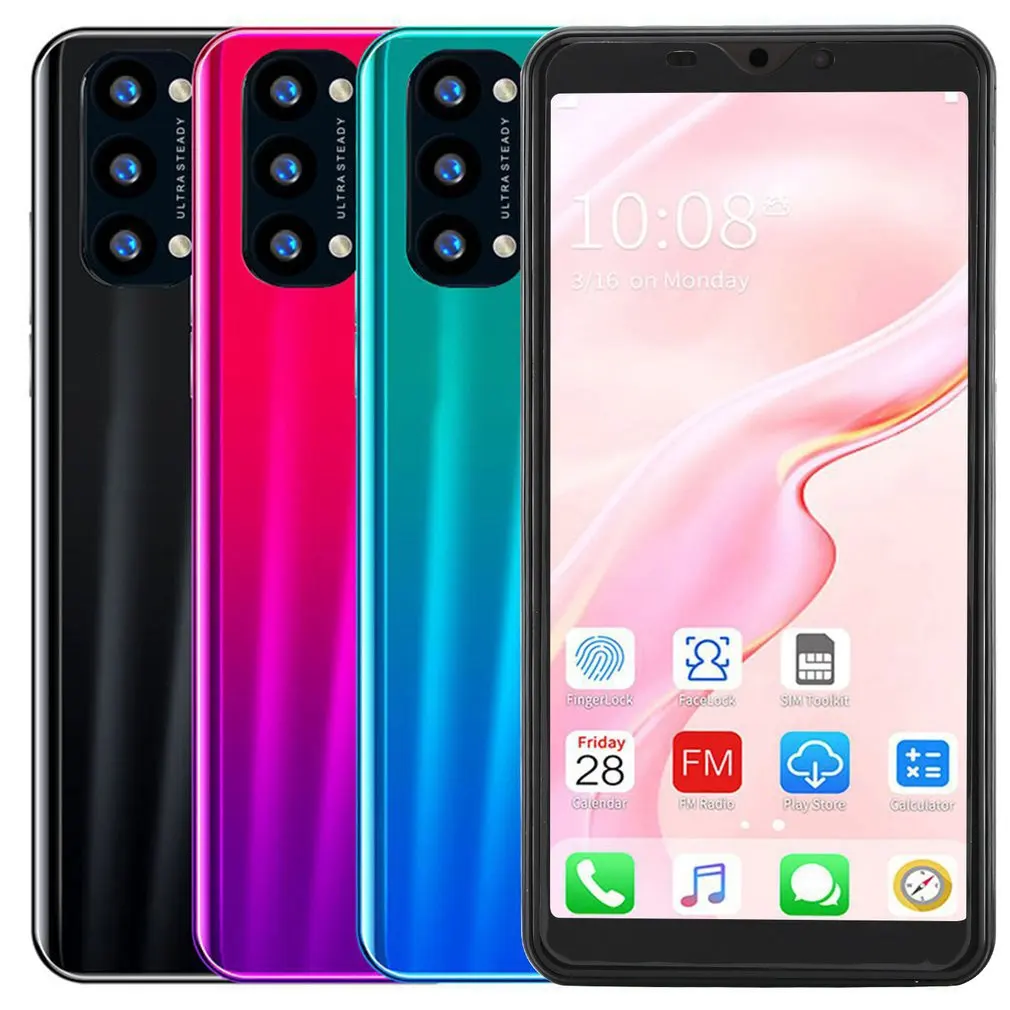 Новинка 2021, телефон Reno4 pro с экраном 5,8 дюйма, фиолетовый экран в форме капли воды, смартфон, однотонный цвет, стандартная форма
Новинка 2021, телефон Reno4 pro с экраном 5,8 дюйма, фиолетовый экран в форме капли воды, смартфон, однотонный цвет, стандартная форма