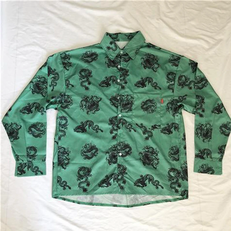 2pieces Suits sets blouse & Shorts vintage dragon pattern Causal long-sleeved sunscreen Blouse shirt & high waist shorts suits
2pieces Suits sets blouse & Shorts vintage dragon pattern Causal long-sleeved sunscreen Blouse shirt & high waist shorts suits