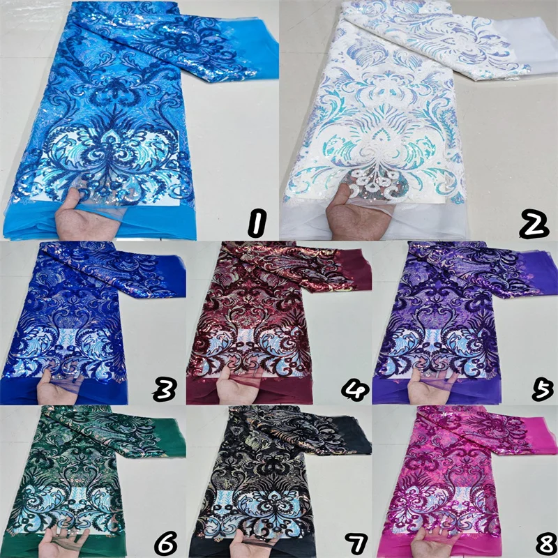 African Sequins Tulle Mesh Lace Fabric 2021 High Quality Lace Nigerian Net Lace Fabrics For Women Party Wedding Sewing
African Sequins Tulle Mesh Lace Fabric 2021 High Quality Lace Nigerian Net Lace Fabrics For Women Party Wedding Sewing