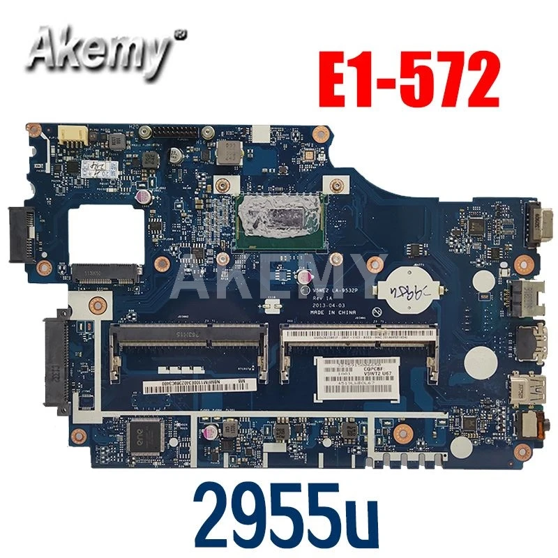 V5WE2 LA-9532P материнская плата для ноутбука ACER E1-572 E1-532 TMP255 Системы материнская плата N2955u 100% работы
V5WE2 LA-9532P материнская плата для ноутбука ACER E1-572 E1-532 TMP255 Системы материнская плата N2955u 100% работы