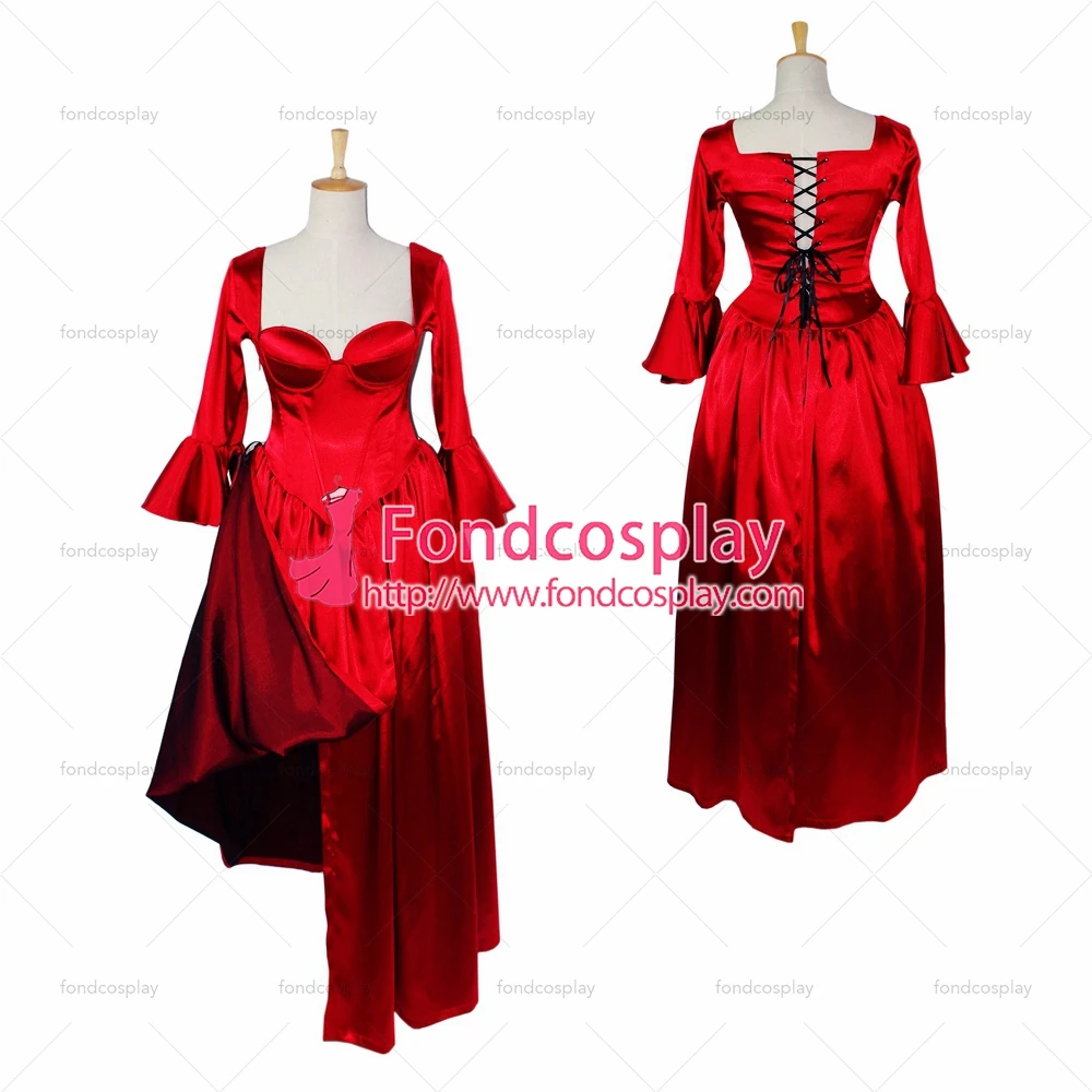 Сексуальное готическое платье fondcosplay в стиле Лолиты, телесного цвета, с о-образным вырезом, история о, с бюстгальтером, Красное атласное плат... 
Сексуальное готическое платье fondcosplay в стиле Лолиты, телесного цвета, с о-образным вырезом, история о, с бюстгальтером, Красное атласное плат...