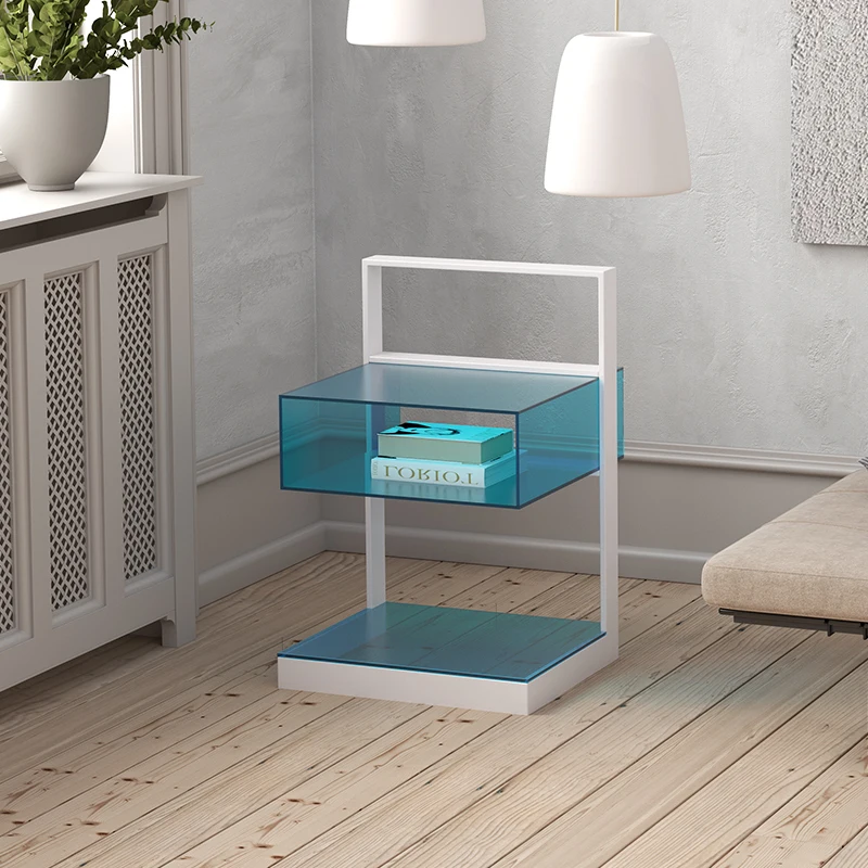Nordic Nightstands Bedroom Acrylic Designer Creative Bedside Table Living Room Sofa Side Table Fashion Multifunctional Racks
Nordic Nightstands Bedroom Acrylic Designer Creative Bedside Table Living Room Sofa Side Table Fashion Multifunctional Racks