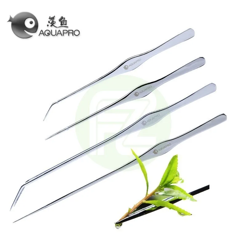 Chihiros аквариумные пинцеты изгиб Aquapro 25 см 33 класс 1 зеркальная поверхность