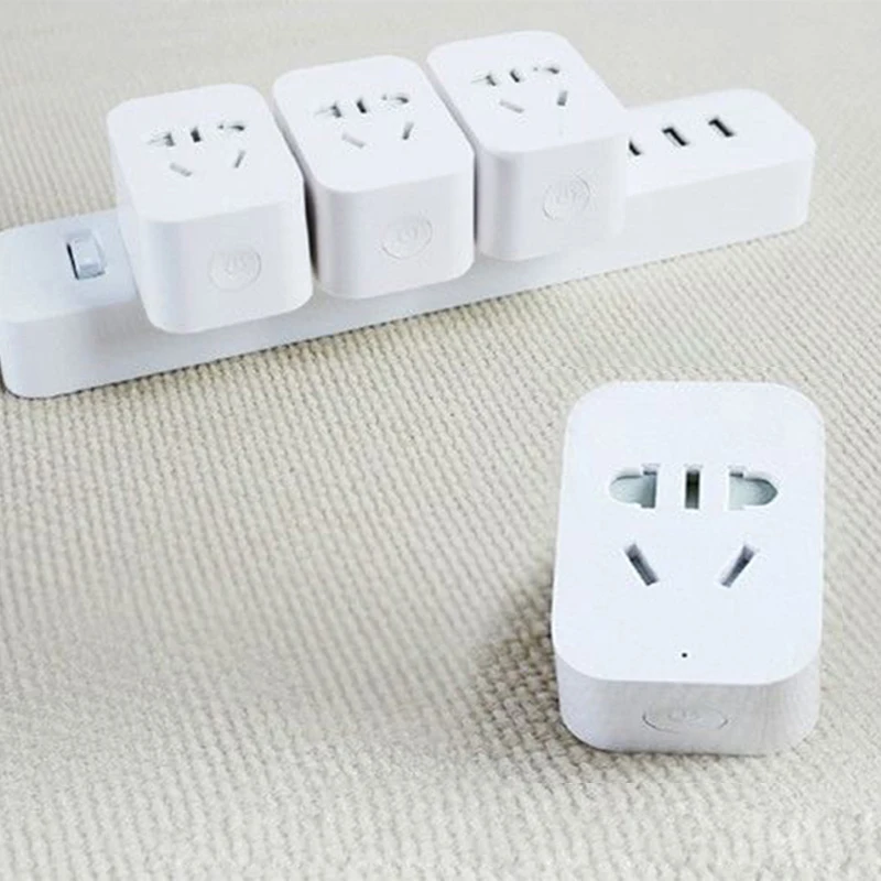 Original Xiaomi Mijia Smart Socket Power plug wifi Wireless Remote Control Timer Work with Xiaomi Home Mi home APP
Original Xiaomi Mijia Smart Socket Power plug wifi Wireless Remote Control Timer Work with Xiaomi Home Mi home APP