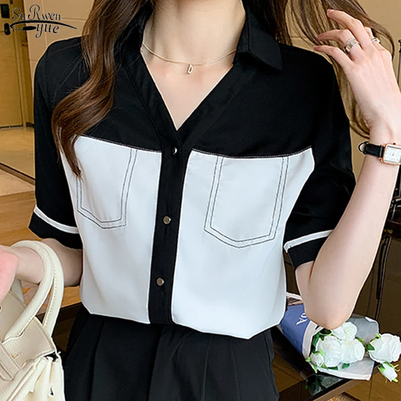 V Neck Plus Size Summer Women Blouses 2021 Chiffon Shirt Short Sleeve Women Shirts Female Clothing Vintage Single Breasted 14249
V Neck Plus Size Summer Women Blouses 2021 Chiffon Shirt Short Sleeve Women Shirts Female Clothing Vintage Single Breasted 14249