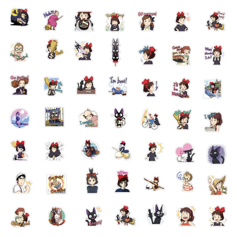 50/100Pcs/Set Anime witch Graffiti Waterproof Skateboard Travel Suitcase Phone Laptop Luggage Stickers Cute Kids Girl Toys
50/100Pcs/Set Anime witch Graffiti Waterproof Skateboard Travel Suitcase Phone Laptop Luggage Stickers Cute Kids Girl Toys