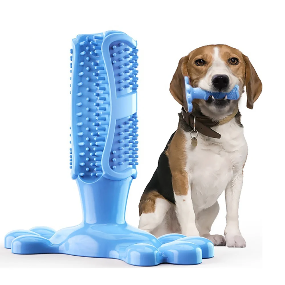 Rubber Dog Chew Toys Dog Toothbrush Teeth Cleaning Toy Dog Pet Toothbrushes Brushing Stick Pet Dog Supplies Puppy Pet Dog Toys
Rubber Dog Chew Toys Dog Toothbrush Teeth Cleaning Toy Dog Pet Toothbrushes Brushing Stick Pet Dog Supplies Puppy Pet Dog Toys