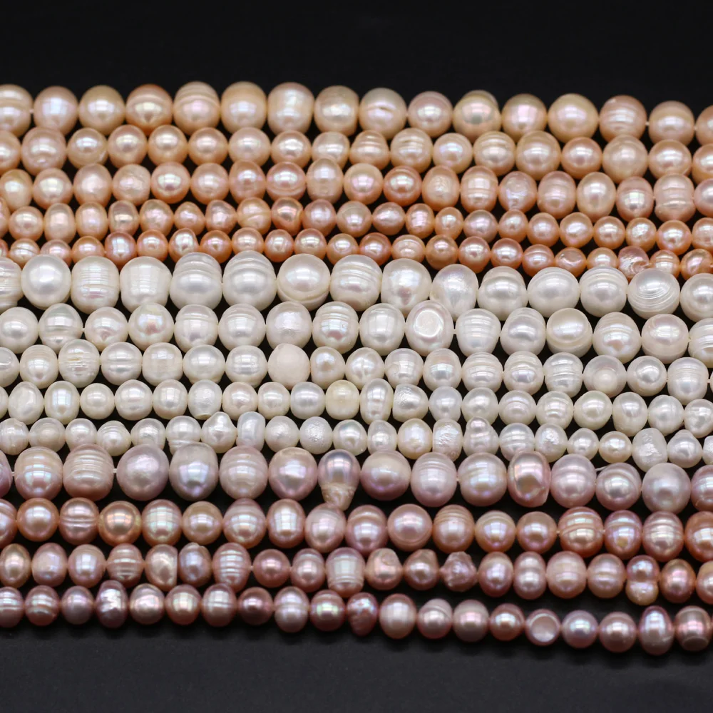Fashion Natural Freshwater Pearl Beads High Quality Round Shape Loose Pearl Beads for Making Jewelry Necklace Accessories 5-10mm
Fashion Natural Freshwater Pearl Beads High Quality Round Shape Loose Pearl Beads for Making Jewelry Necklace Accessories 5-10mm