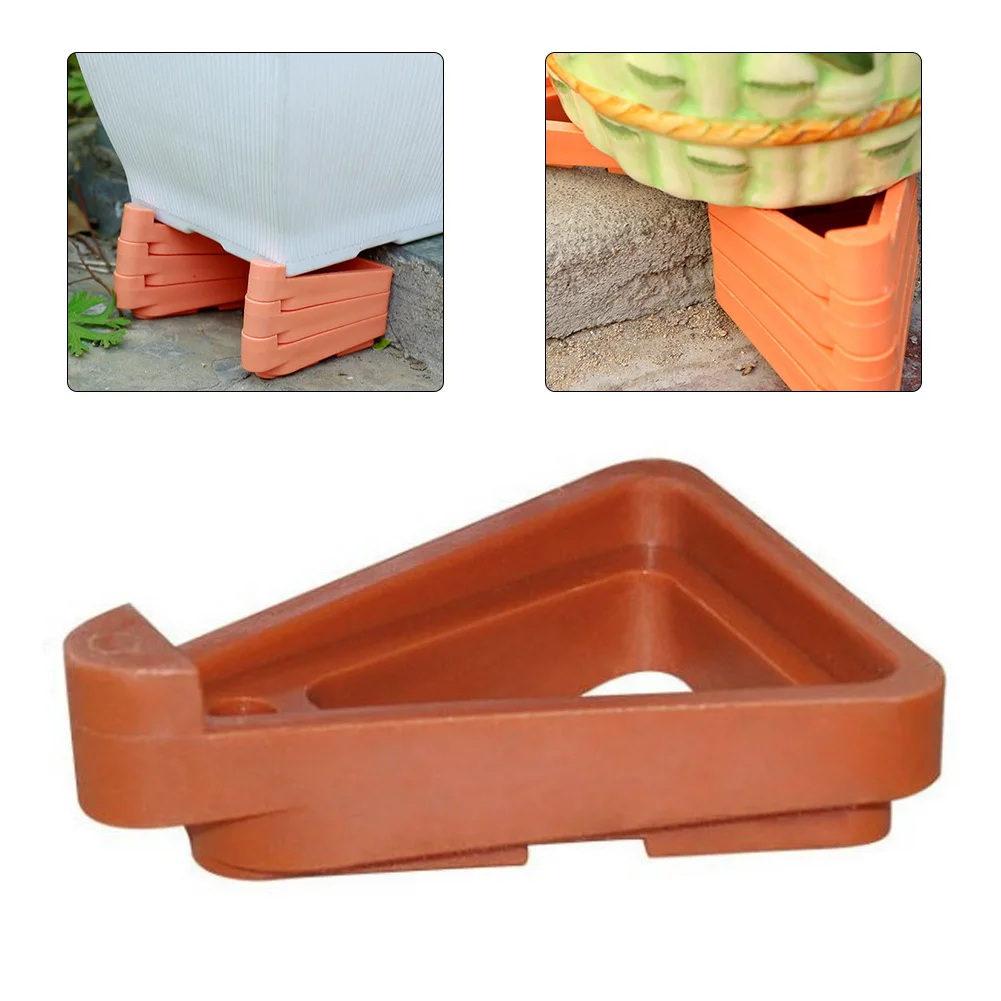 12PCS Non Slip Plastic Pot Feet Triangle Invisible Flower Planter Toes Risers Flowerpot Bottom Pad Garden Flower Supports Tool
12PCS Non Slip Plastic Pot Feet Triangle Invisible Flower Planter Toes Risers Flowerpot Bottom Pad Garden Flower Supports Tool