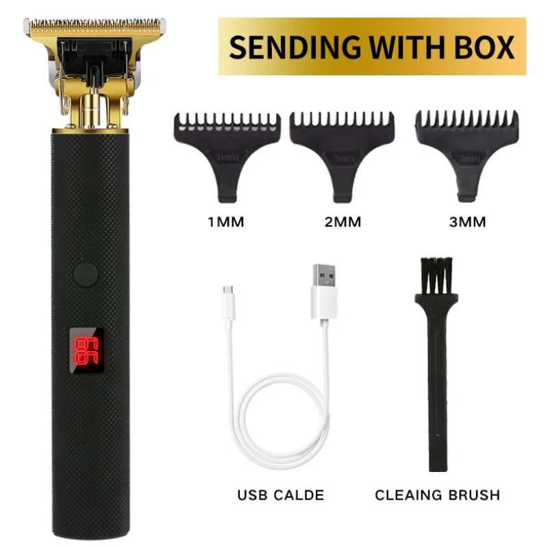 Professional Barber Hair Clipper Rechargeable Electric T-Outliner Finish Cutting Machine Beard Trimmer Shaver clipper
Professional Barber Hair Clipper Rechargeable Electric T-Outliner Finish Cutting Machine Beard Trimmer Shaver clipper