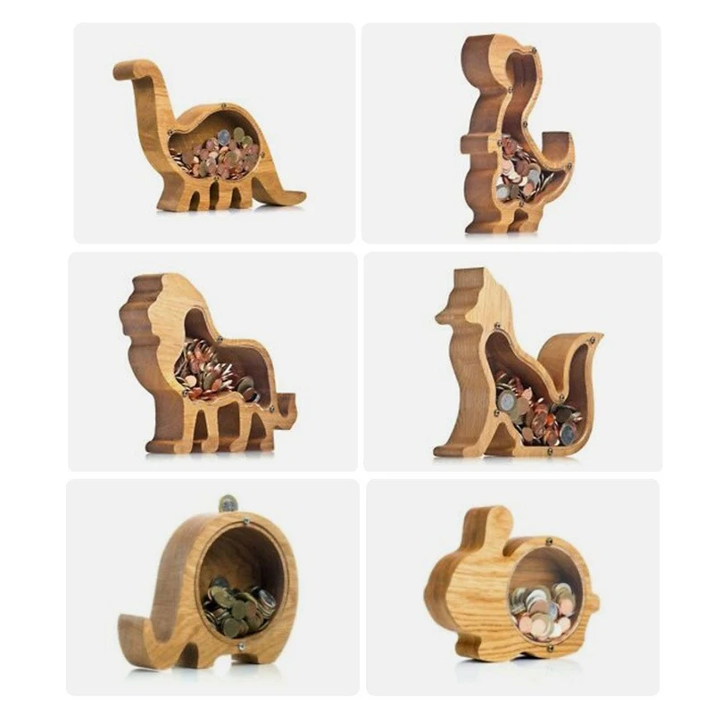 Animal Piggy Bank Transparent Paper Money Coin Change Bank Wooden Money Box Letter Piggy Bank Gift Piggy Bank Dropship
Animal Piggy Bank Transparent Paper Money Coin Change Bank Wooden Money Box Letter Piggy Bank Gift Piggy Bank Dropship