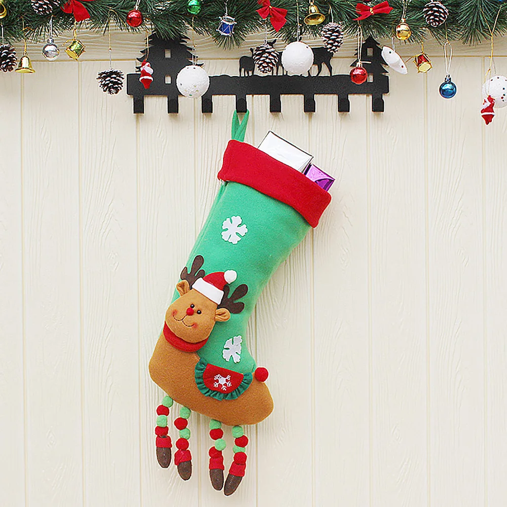 Candy Bag Decorations Storage Christmas Stockings Festivals Home Tree Hanging Ornaments For Winter Party Santa Claus Pendants
Candy Bag Decorations Storage Christmas Stockings Festivals Home Tree Hanging Ornaments For Winter Party Santa Claus Pendants
