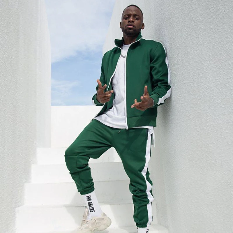 European and American new casual long-sleeved trousers suit men and women sports thin coat windbreaker two-piece suit
European and American new casual long-sleeved trousers suit men and women sports thin coat windbreaker two-piece suit