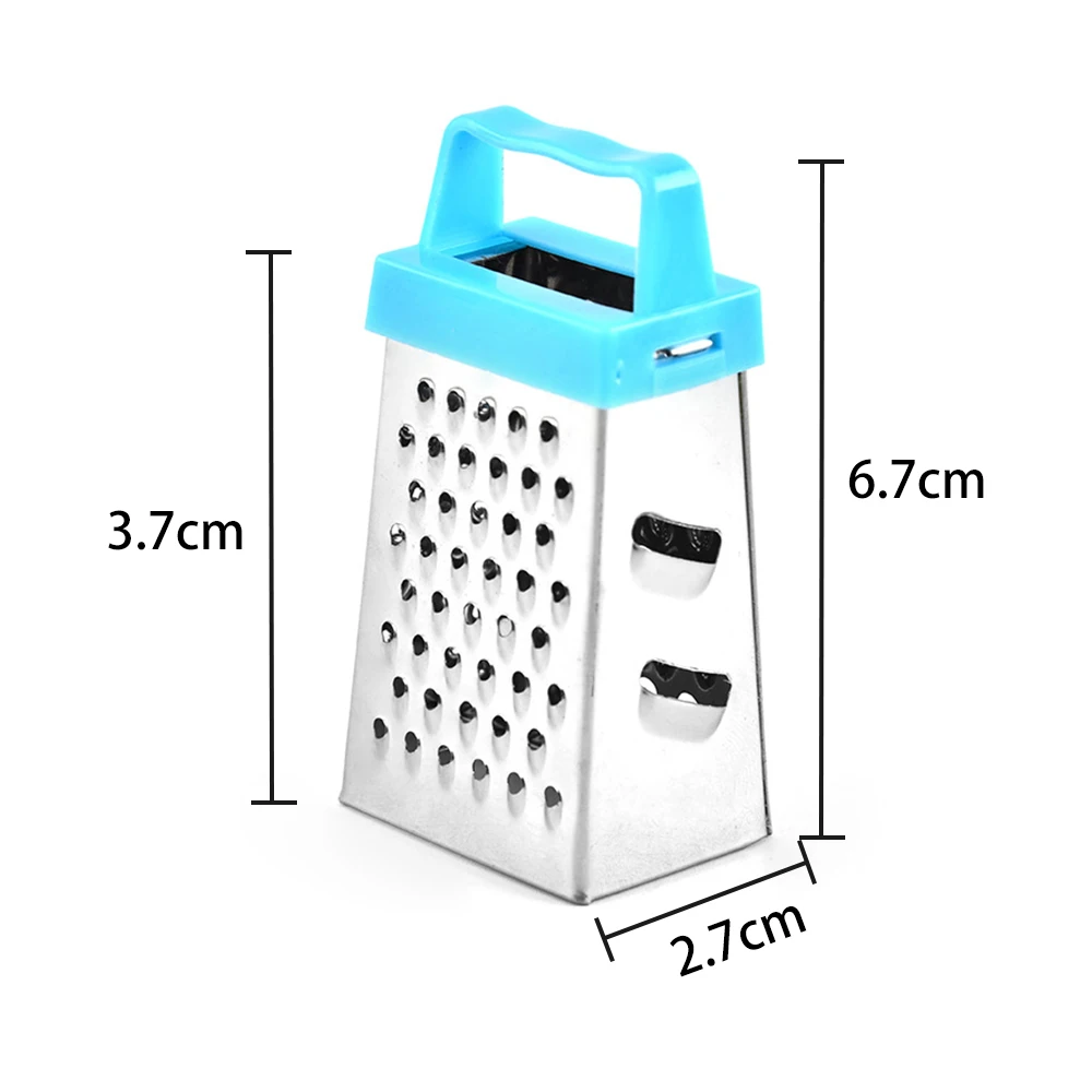 1PC Mini 4-Side Grater Stainless Steel Planer Knife For Fruit Vegetable Shredded Ginger Garlic Press Kitchen Accessories Tool
1PC Mini 4-Side Grater Stainless Steel Planer Knife For Fruit Vegetable Shredded Ginger Garlic Press Kitchen Accessories Tool