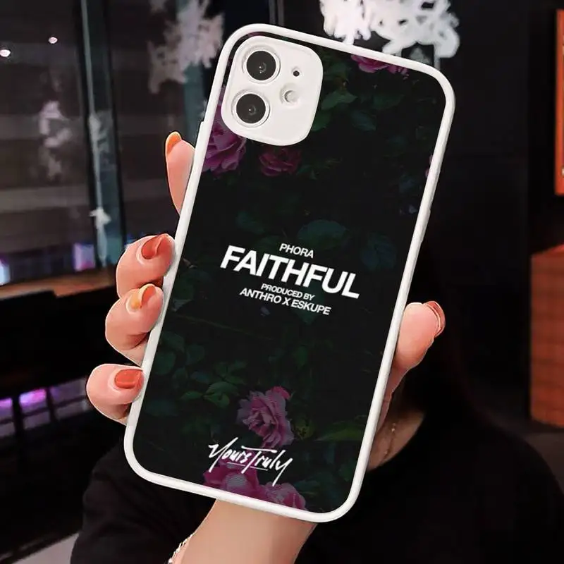 American singer Phora Phone Case Matte Transparent for iPhone 7 8 11 12 s mini pro X XS XR MAX Plus cover funda shell
American singer Phora Phone Case Matte Transparent for iPhone 7 8 11 12 s mini pro X XS XR MAX Plus cover funda shell