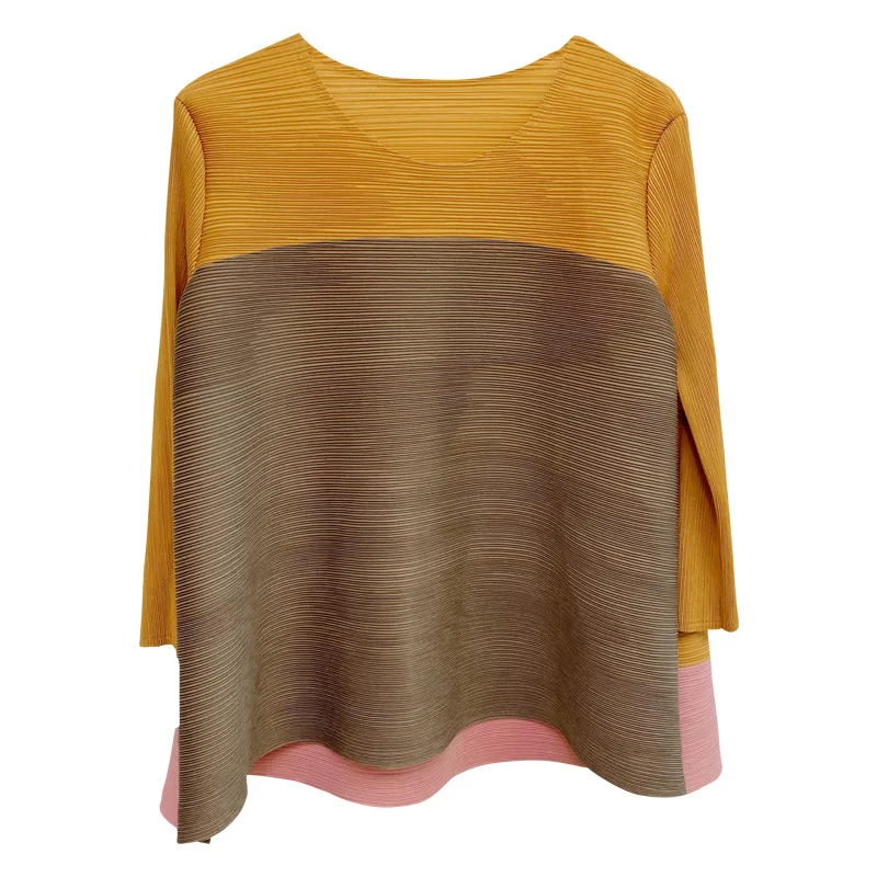 TVVOVVIN 2021 Summer New Korean Large Size Loose Contrast T-shirt Casual All-match Three Quarter Sleeve Top Women TXHA
TVVOVVIN 2021 Summer New Korean Large Size Loose Contrast T-shirt Casual All-match Three Quarter Sleeve Top Women TXHA
