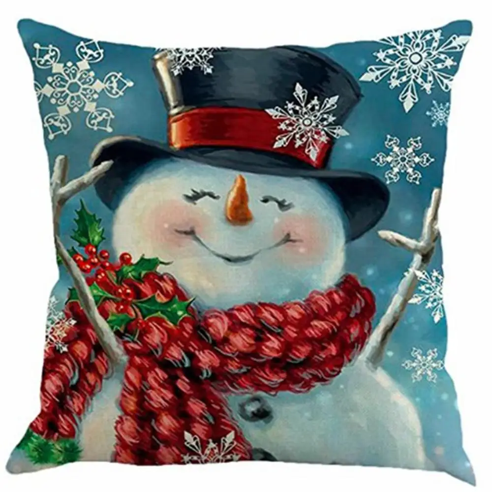 4PCS Nordic Style Polyester Christmas Decorative Throw Pillows Snowman Pillow Pillow Case Set Santa Snowman Cushion Cover
4PCS Nordic Style Polyester Christmas Decorative Throw Pillows Snowman Pillow Pillow Case Set Santa Snowman Cushion Cover