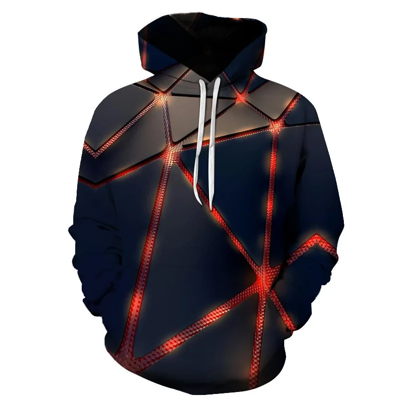Unisex hooded sweatshirt, streetwear, Harajuku, fashion, 3D geometric print, men, autumn and winter
Unisex hooded sweatshirt, streetwear, Harajuku, fashion, 3D geometric print, men, autumn and winter