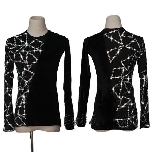 New Latin Dance Tops Black Latin Dancing Shirts Male Adult Kids Competition Performance Wear Salsa Square Practice Clothing
New Latin Dance Tops Black Latin Dancing Shirts Male Adult Kids Competition Performance Wear Salsa Square Practice Clothing