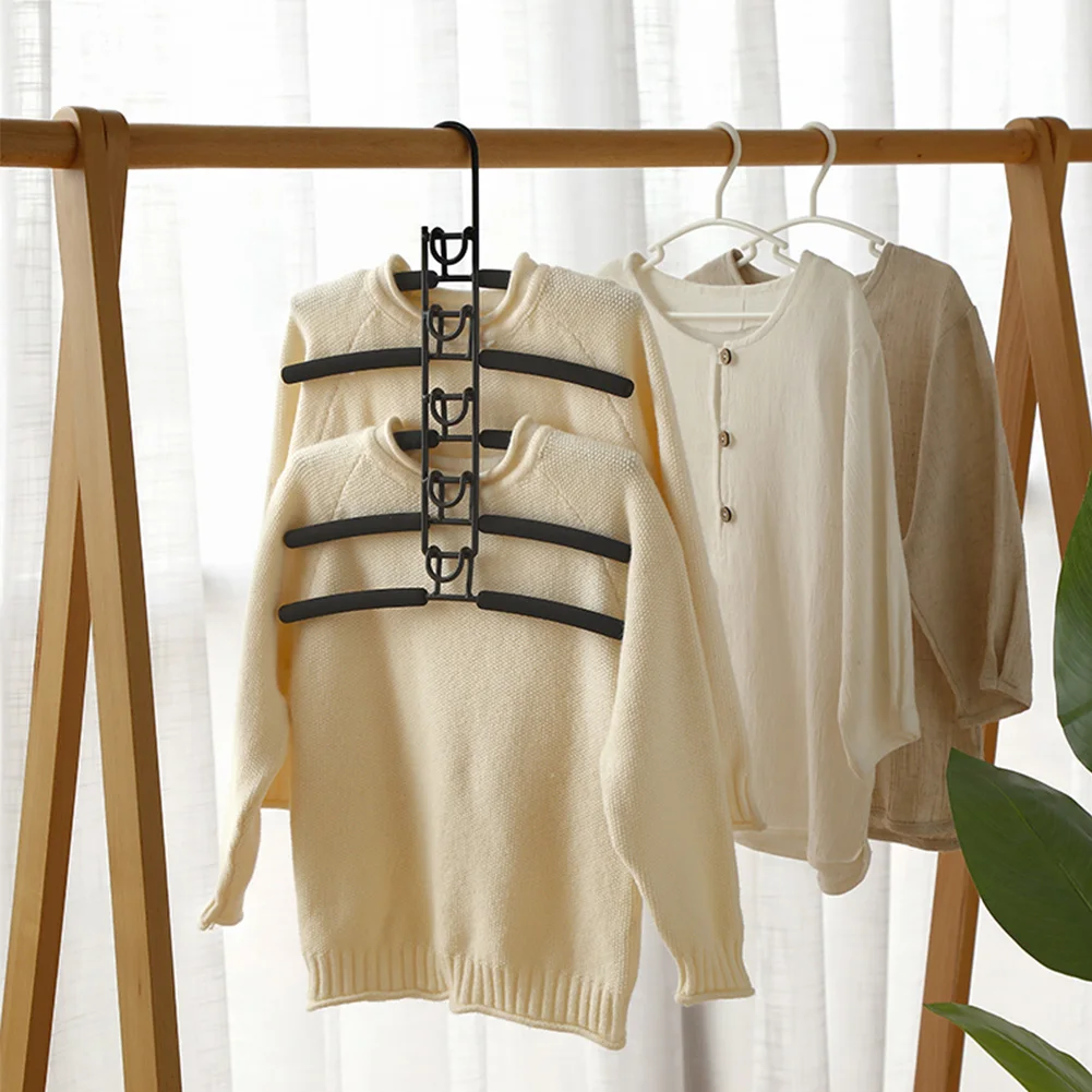 Multi Layers Coat Hanging Storage Racks Wardrobe Organizer Fishbone Type Hook Multifunctional Clothes Hangers Space Saving Home 
Multi Layers Coat Hanging Storage Racks Wardrobe Organizer Fishbone Type Hook Multifunctional Clothes Hangers Space Saving Home
