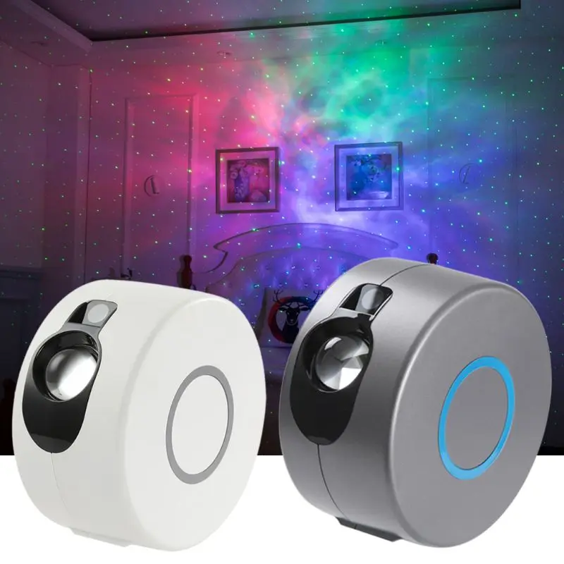 Starry Projector Rotating LED Night Light Ocean Wave Nebula Cloud Lamp 7 Colors D08F
Starry Projector Rotating LED Night Light Ocean Wave Nebula Cloud Lamp 7 Colors D08F