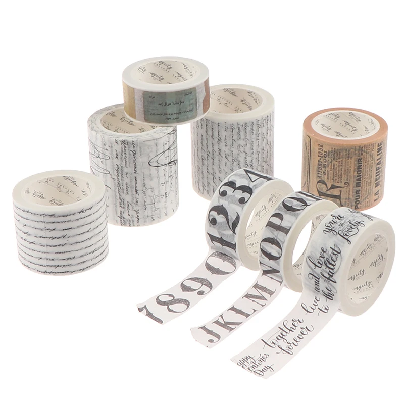 DIY washi paper masking tape rolls set planner accessories Vintage Retro Antique Travel Airmail Stamps Theme Wash Paper Planner
DIY washi paper masking tape rolls set planner accessories Vintage Retro Antique Travel Airmail Stamps Theme Wash Paper Planner