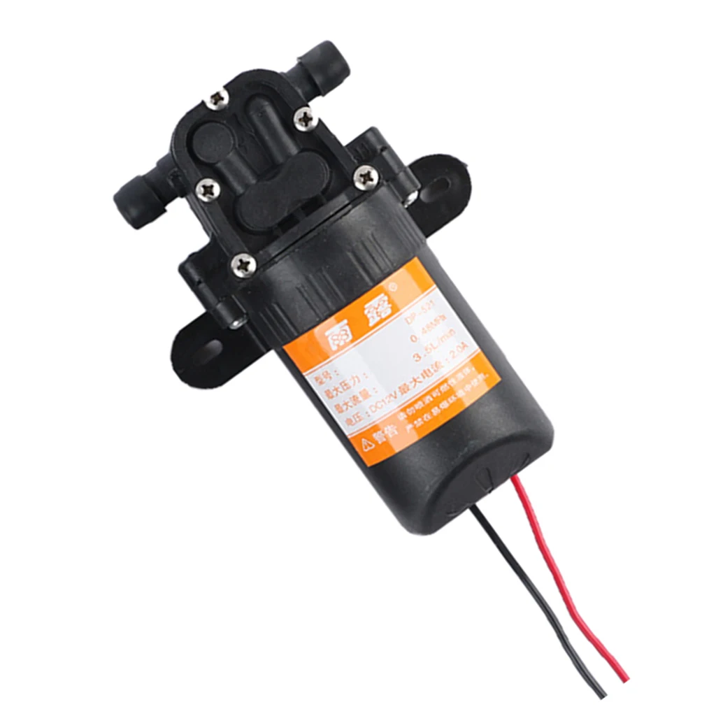 25W High Pressure Micro Diaphragm Water Pump Automatic Switch Power Water Pumps 3.5L/min 12V DC
25W High Pressure Micro Diaphragm Water Pump Automatic Switch Power Water Pumps 3.5L/min 12V DC