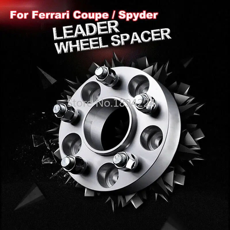 For Ferrari Coupe Wheel Spacers Wheel Adapters 5x108 mm Center Bore 67.1 mm 2pcs
For Ferrari Coupe Wheel Spacers Wheel Adapters 5x108 mm Center Bore 67.1 mm 2pcs