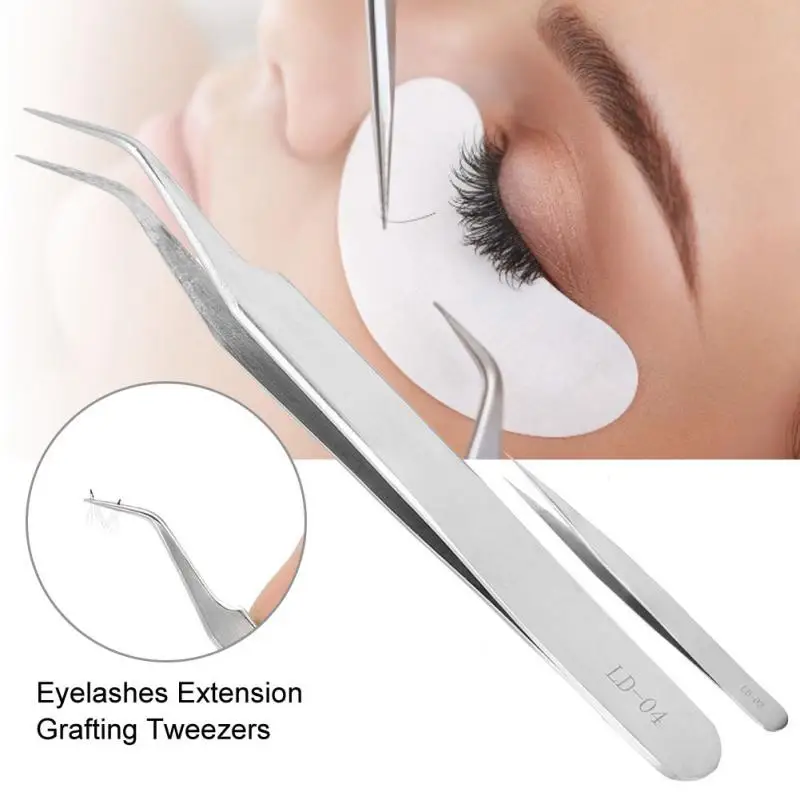 Eyelashes Extension Grafting Stainless Steel Tweezers Nippers False Eyelash Picking Tool
Eyelashes Extension Grafting Stainless Steel Tweezers Nippers False Eyelash Picking Tool