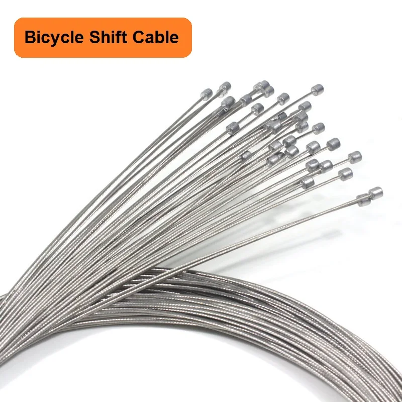 5pcs Stainless Steel Core Wire Bicycle MTB Road Bike Shifter Brake Front Rear Derailleur Brake Cable Silver Bicycle Accessories
5pcs Stainless Steel Core Wire Bicycle MTB Road Bike Shifter Brake Front Rear Derailleur Brake Cable Silver Bicycle Accessories