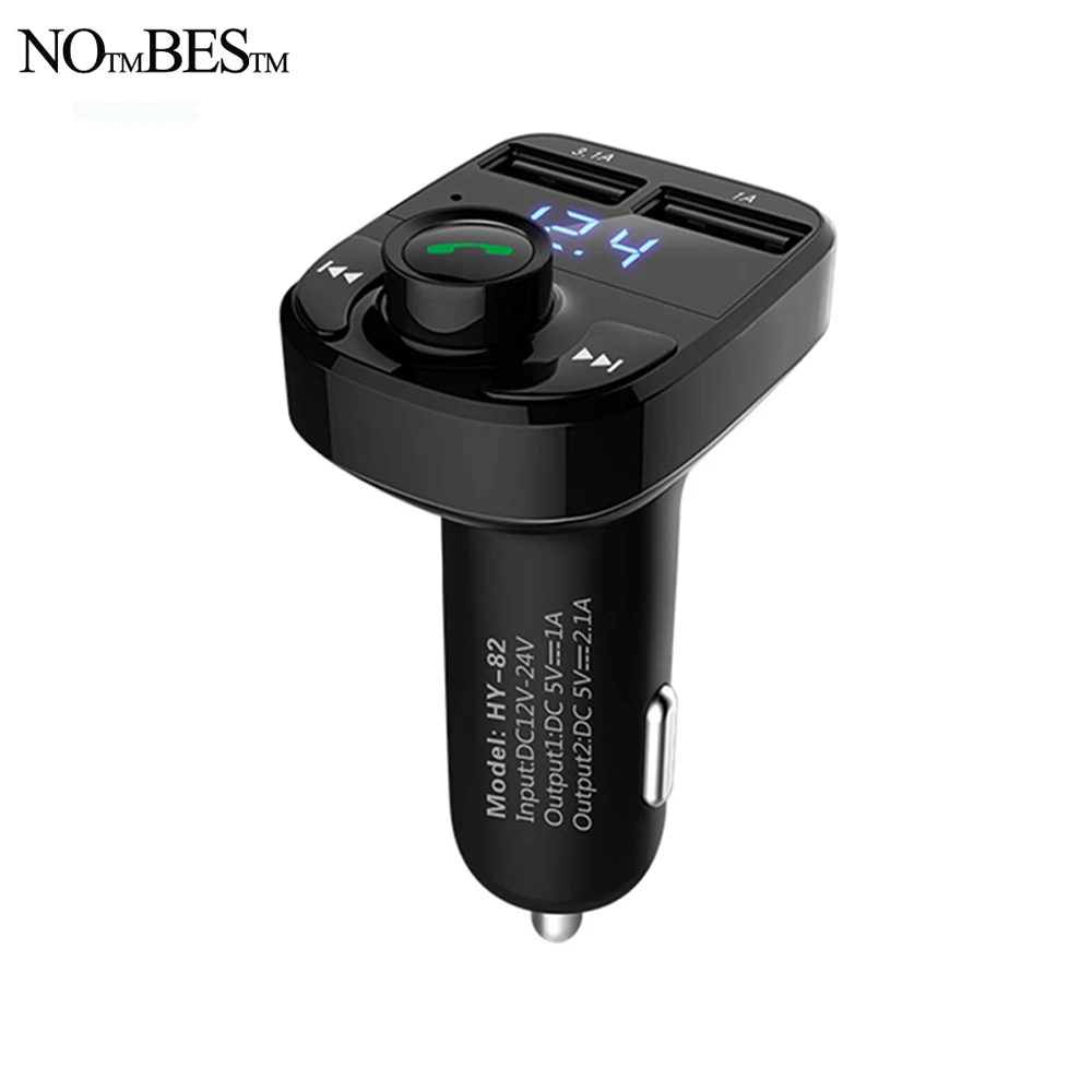 Bluetooth fm-передатчик Hands Free автомобильный комплект с светодиодный двойной USB 4.1A