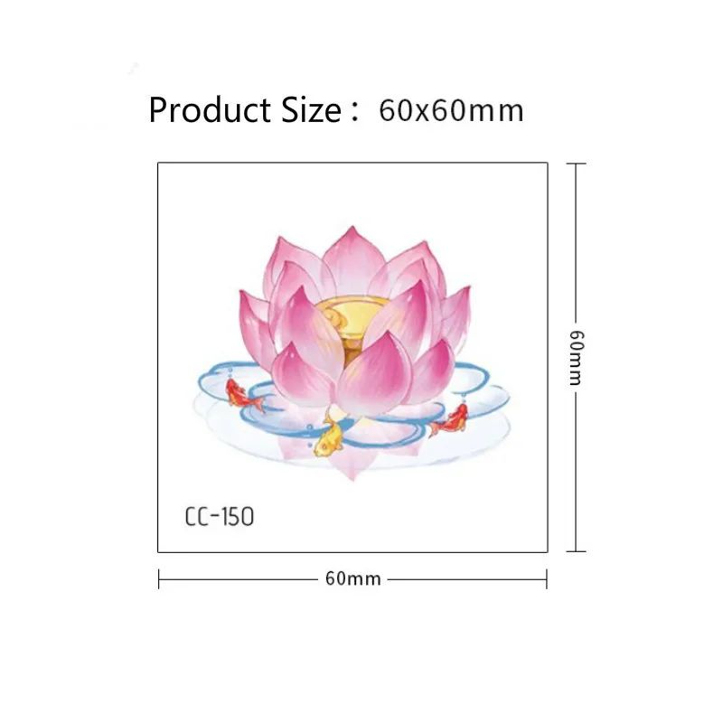 2pcs/set Temporary Tattoos Sticker for Women Body Art Tattoo Butterfly Rose Flower Feather Waterproof 6X6cm Gift | Красота и здоровье