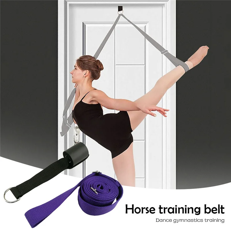 Yoga Trainer Ballet Stretch Band Split Horse Fitness Equipment Tube Resistance Bands | Дом и сад