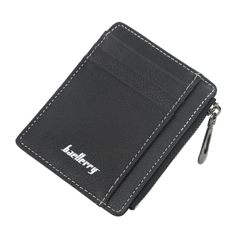 

Men Slim PU Leather Credit Card Holder Driver License Case Pocket Wallet X5XA