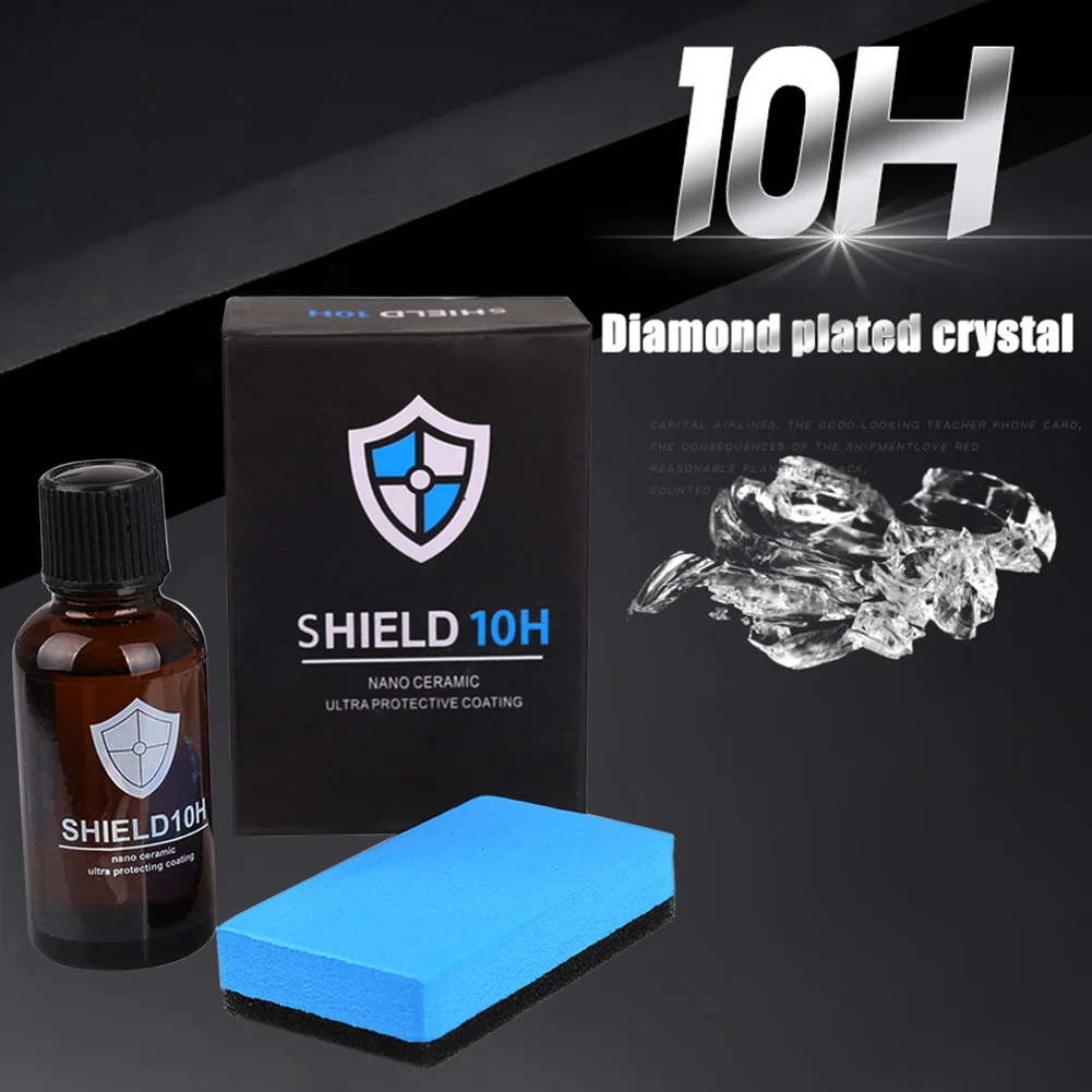 10H Car Styling Liquid Nano Ceramic Car Glass Coating Super Hydrophobic Anti-scratch Polish Hydrophobic Coating Waterproof Agent
10H Car Styling Liquid Nano Ceramic Car Glass Coating Super Hydrophobic Anti-scratch Polish Hydrophobic Coating Waterproof Agent