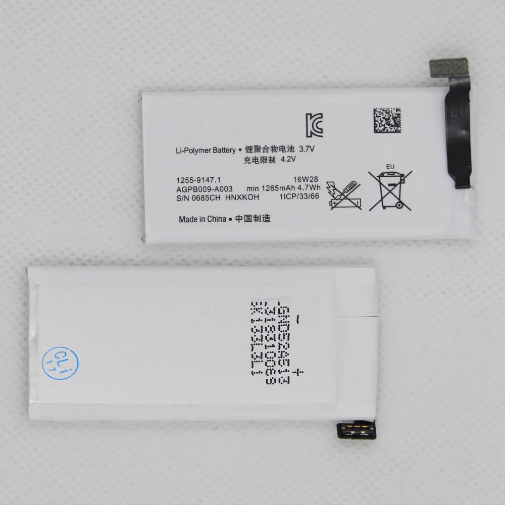 ISUNOO 5pcs/lot Battery For Sony Xperia P LT22 LT22I 1265mAh Replacement Batteries AGPB009-A001 | Мобильные телефоны и