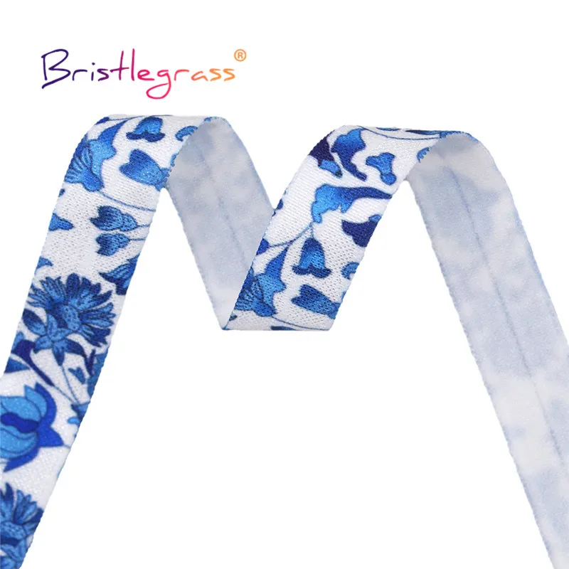 BRISTLEGRASS 2 5 10 Yard 5/8" 15mm Blue Flower Print Fold Over Elastic FOE Spandex Satin Band Tape Hair Tie Headband Sewing Trim
BRISTLEGRASS 2 5 10 Yard 5/8" 15mm Blue Flower Print Fold Over Elastic FOE Spandex Satin Band Tape Hair Tie Headband Sewing Trim