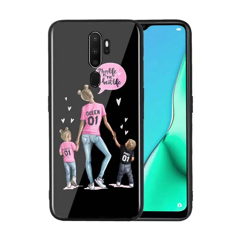 Чехол-накладка для OPPO Reno 2 Z 2Z 2F 3 4 Pro 5G F7 A5 A9 2020 черный мягкий | Мобильные телефоны и