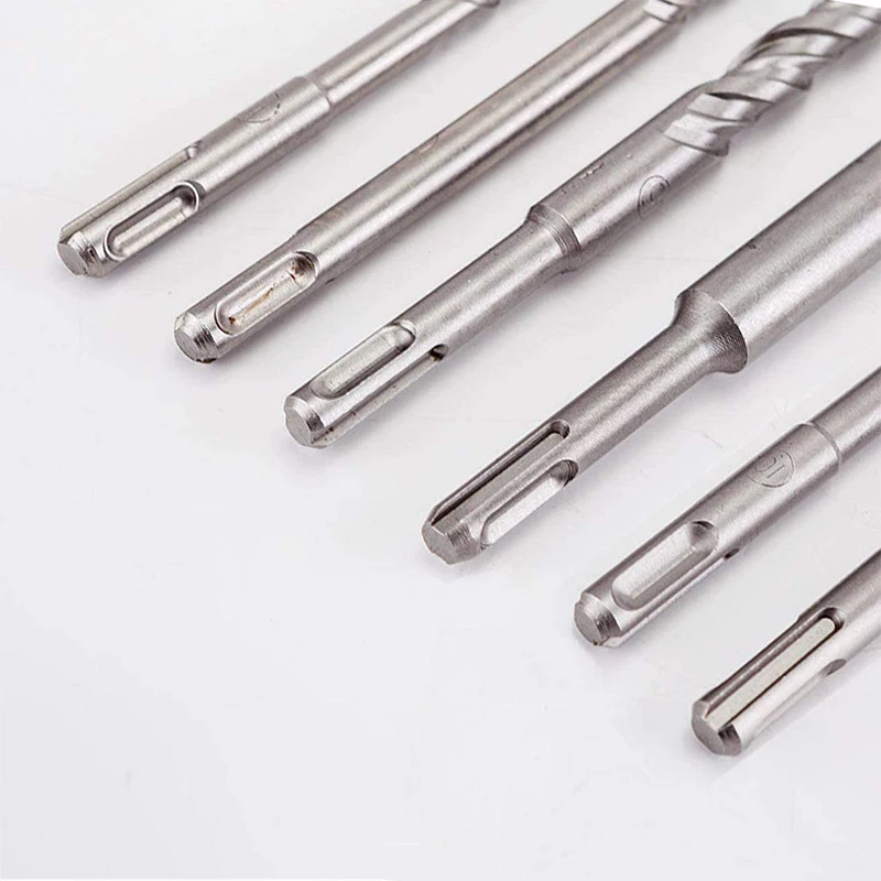 11Pcs Long Masonry Drill Bits Set for Rotary Hammer Drilling Concrete Brick Twist Head SDS Plus Shank 
11Pcs Long Masonry Drill Bits Set for Rotary Hammer Drilling Concrete Brick Twist Head SDS Plus Shank