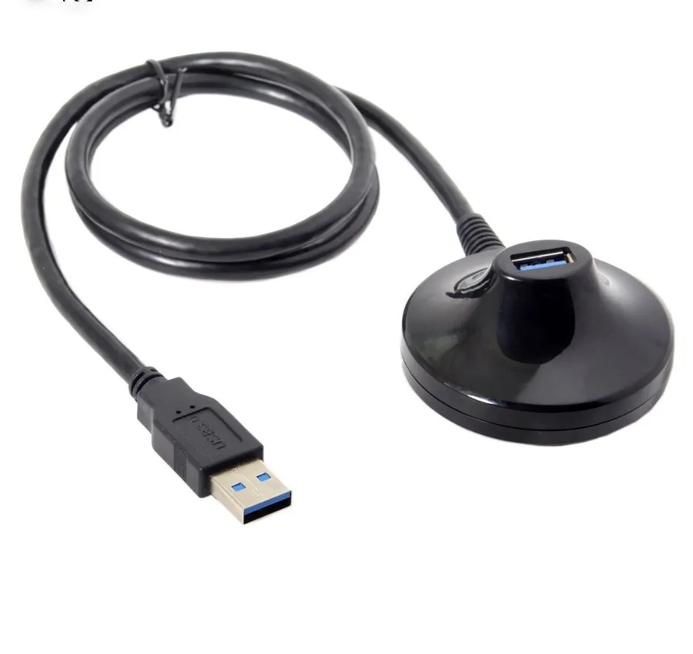 0.8m Desktop USB 3.0 Type A Male To Female Extension Data Charge Cable with Stand Base Shielded
0.8m Desktop USB 3.0 Type A Male To Female Extension Data Charge Cable with Stand Base Shielded