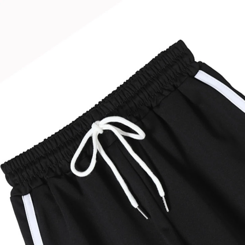 Sports Shorts High Waisted Loose Women Gym Striped Pattern Household Korean Style Freedom Breathable Joggers Shorts For Running
Sports Shorts High Waisted Loose Women Gym Striped Pattern Household Korean Style Freedom Breathable Joggers Shorts For Running