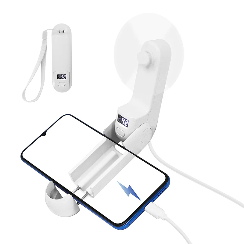 Портативный мини-вентилятор со светодиодным дисплеем, охладитель воздуха с держателем, USB-зарядка, внешний охлаждающий вентилятор, функция ...
Портативный мини-вентилятор со светодиодным дисплеем, охладитель воздуха с держателем, USB-зарядка, внешний охлаждающий вентилятор, функция ...