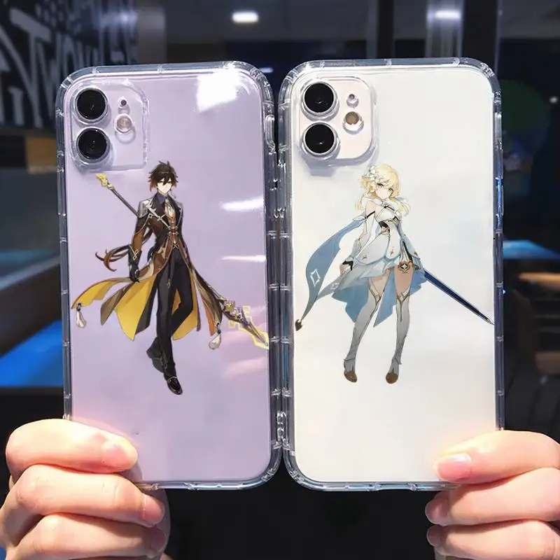 Anime Genshin Impact Phone Case Transparent soft For iphone 5 5s 5c se 6 6s 7 8 11 12 plus mini x xs xr pro max
Anime Genshin Impact Phone Case Transparent soft For iphone 5 5s 5c se 6 6s 7 8 11 12 plus mini x xs xr pro max