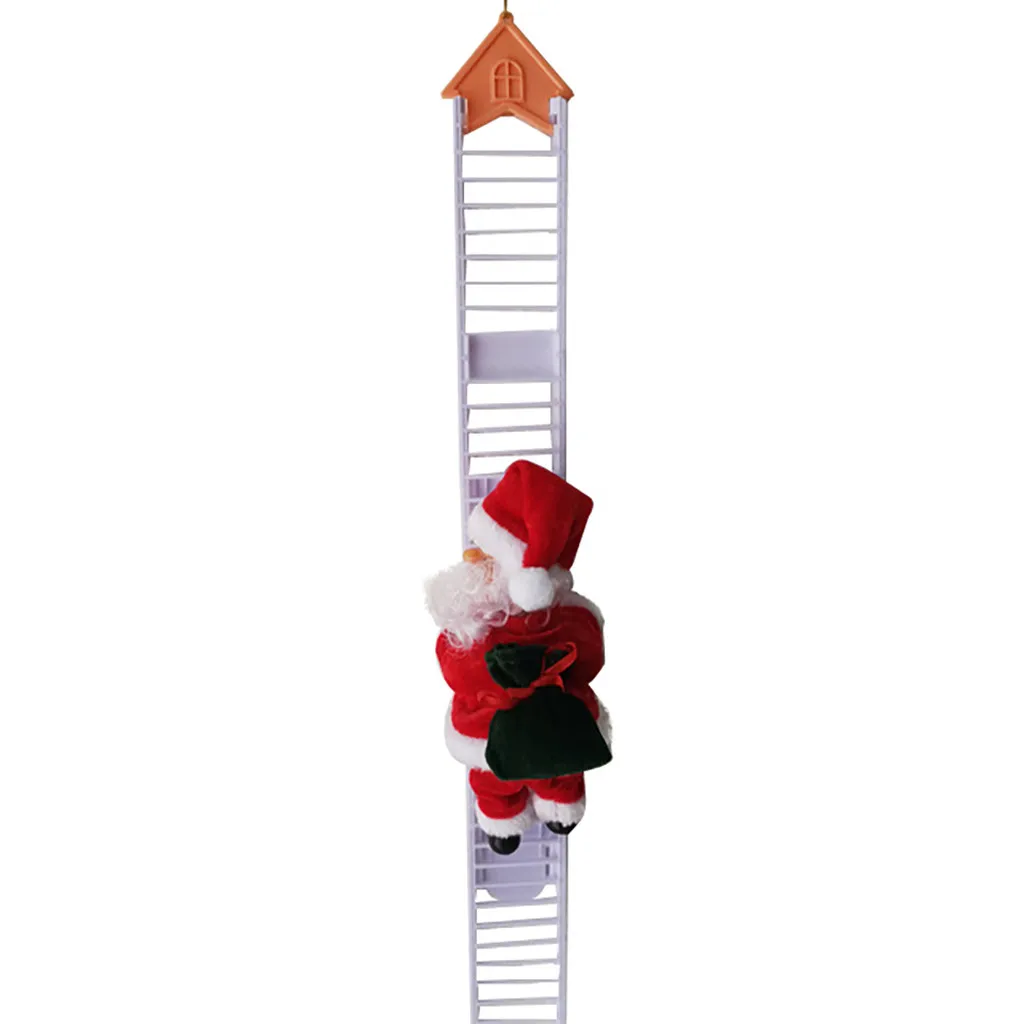 Electric Ladder Santa Christmas Figurine Christmas Pendant Decoration Christmas Party Holiday Party Supplies Ornament 2020 Gift 
Electric Ladder Santa Christmas Figurine Christmas Pendant Decoration Christmas Party Holiday Party Supplies Ornament 2020 Gift