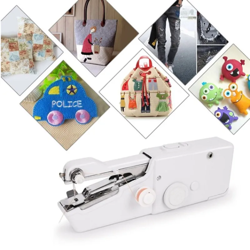 Portable Mini Electric Sewing Machine Hand Sewing Machine Quick Handy Stitch Sew Needlework Cordless Clothes Fabrics Sewing Tool
Portable Mini Electric Sewing Machine Hand Sewing Machine Quick Handy Stitch Sew Needlework Cordless Clothes Fabrics Sewing Tool