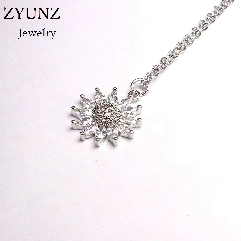 6PCS, Flower Shaped Pendant Necklace Micro Pave CZ Zirconia Fashion Jewelry Gold Silver Color Women's For Wedding Party Gifts
6PCS, Flower Shaped Pendant Necklace Micro Pave CZ Zirconia Fashion Jewelry Gold Silver Color Women's For Wedding Party Gifts