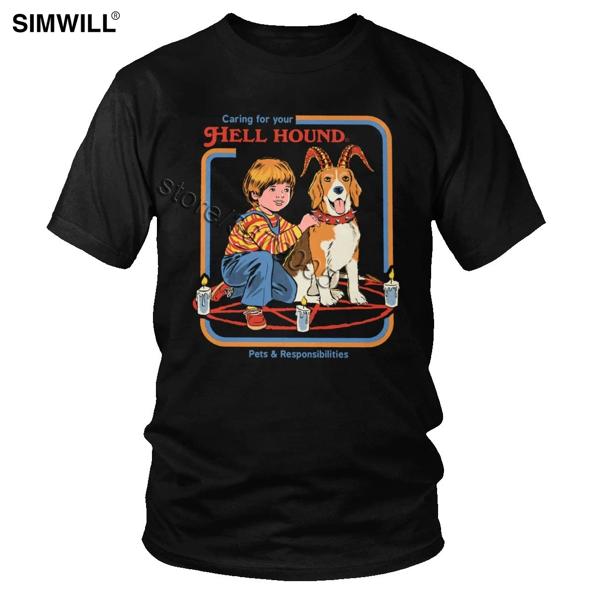 Funny Graphic T-Shirt Men Eco Cotton Satan Demon Dogs T Shirt Humor Harajuku Graphic Tees Fashion Summer Tops
Funny Graphic T-Shirt Men Eco Cotton Satan Demon Dogs T Shirt Humor Harajuku Graphic Tees Fashion Summer Tops