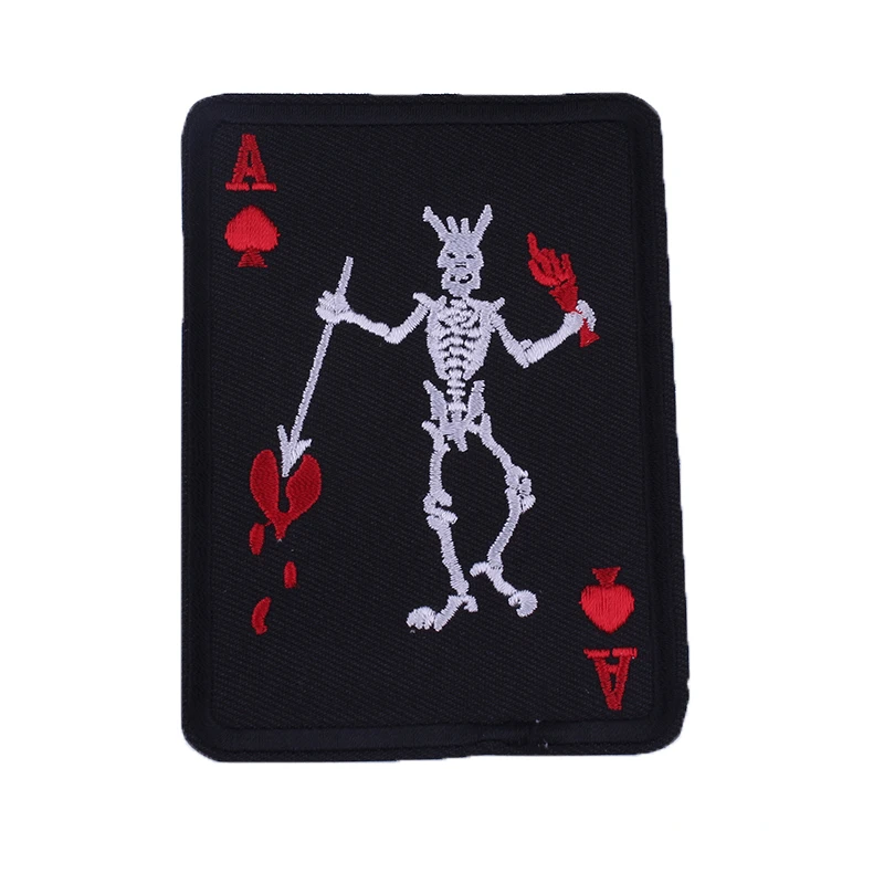 Patches Patchs custom style poker computer embroidery patch affixed buiter clothes
Patches Patchs custom style poker computer embroidery patch affixed buiter clothes