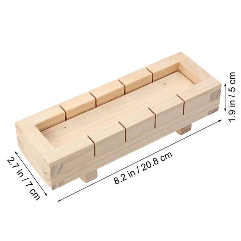 Wooden Rectangular Sushi Press Mold Box Sushi Making Kit DIY Sushi Rice Roller Sushi Making Tools Cocina Accesorio
Wooden Rectangular Sushi Press Mold Box Sushi Making Kit DIY Sushi Rice Roller Sushi Making Tools Cocina Accesorio
