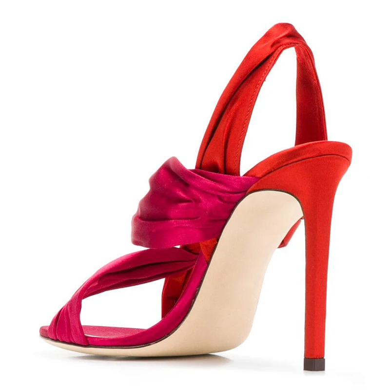 Aiyoway Fashion Women Slingback Open Toe Strappy Satin Ankle Strap Sandals Stiletto Heels Wedding Dress Party Footwear
Aiyoway Fashion Women Slingback Open Toe Strappy Satin Ankle Strap Sandals Stiletto Heels Wedding Dress Party Footwear